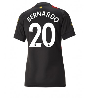 Manchester City Bernardo Silva #20 Bortedrakt Kvinner 2022-23 Kortermet
